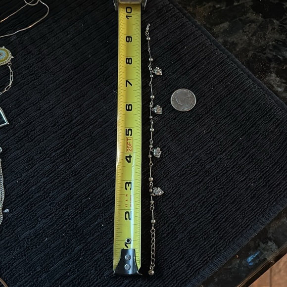 Sterling‎ Silver Elephant bracelet or Anklet - Charming Elephant Charm Jewelry - Picture 5 of 9